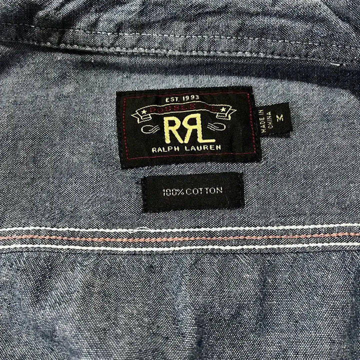 [BUNJANG] RRL Chambray Shirt / [M] rrl 샴브레이