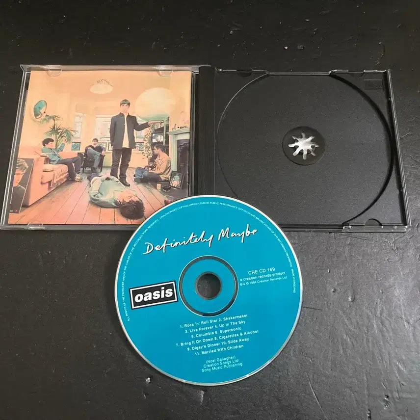 [BUNJANG] Oasis Definitely Maybe 1994 UK Original First Press CD / 오아시스 Oasis-Definitely Maybe &