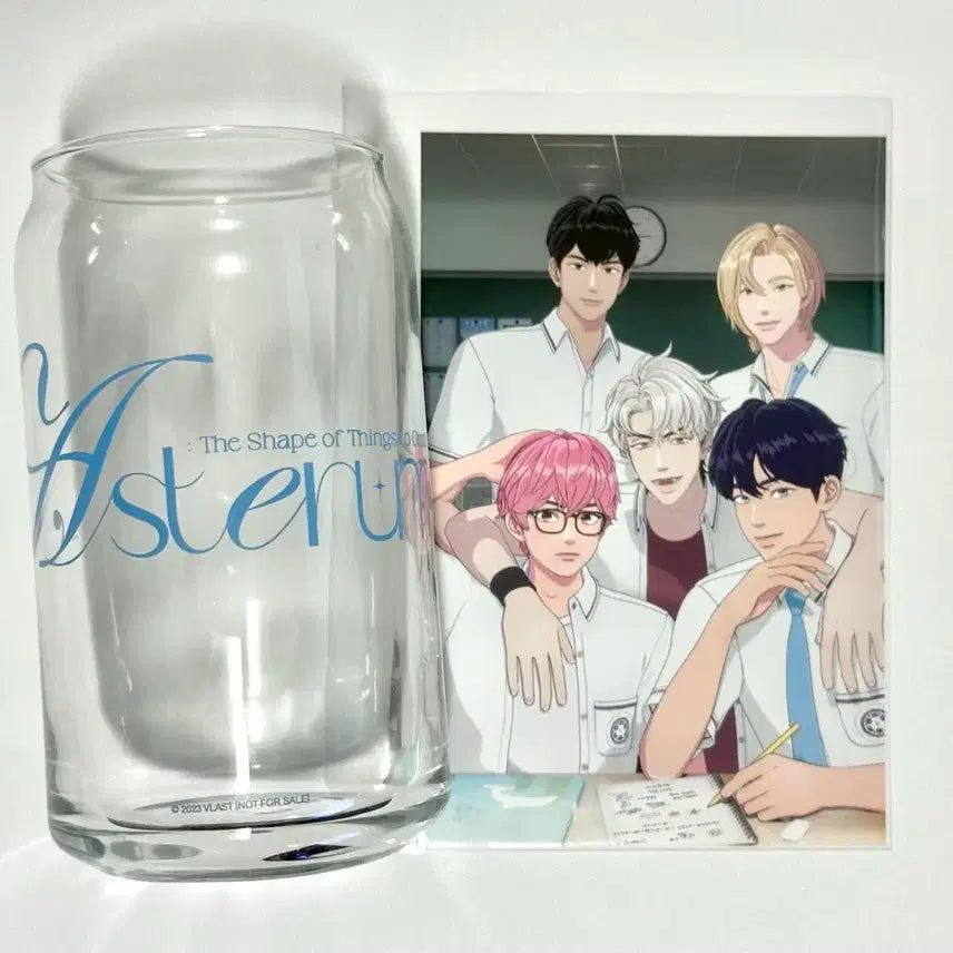 [SOLD OUT] 플레이브 애니플러스 노아 특전 유리컵 빅포카 엽서