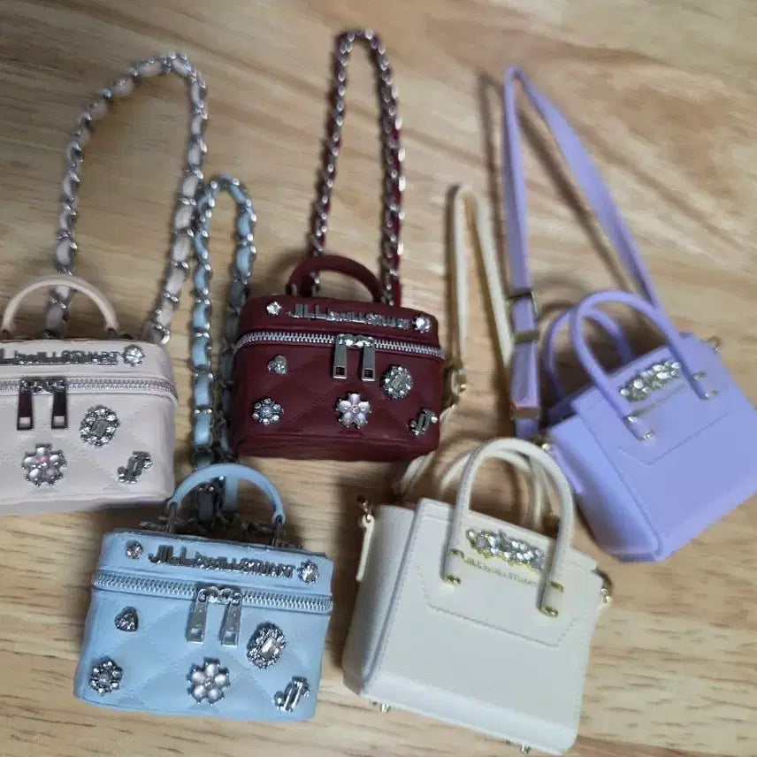 [BUNJANG] Jill Stuart Miniature Bag Bundle Set / 질스튜어트 가방가챠 미니어처일괄