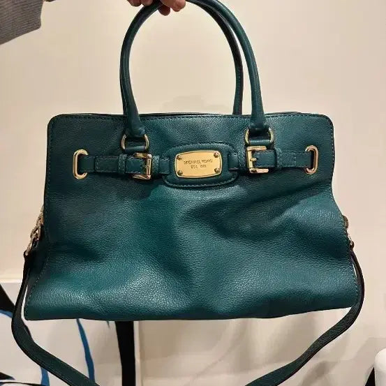[SOLD OUT] 마이클코어스 에메랄드 토트백 숄더백