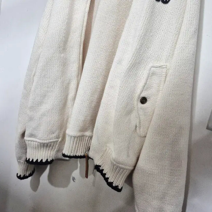 [BUNJANG] SATUR Ivory Knit Cardigan / SATUR   새터 아이보리 니트 가디건