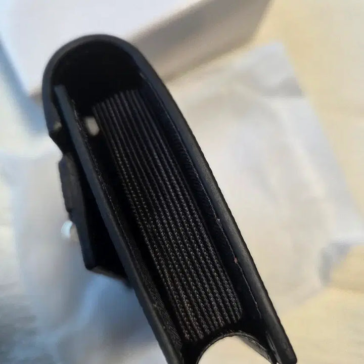 [BUNJANG] Black Leather Card Wallet / 블랙 레더 카드지갑