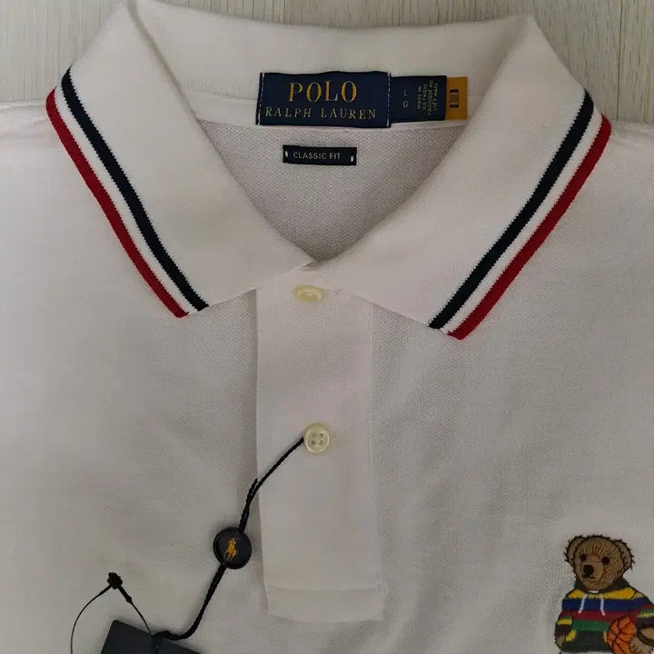 [SOLD OUT] [새상품_정품] 폴로 베어 남성 반팔 카라티 L