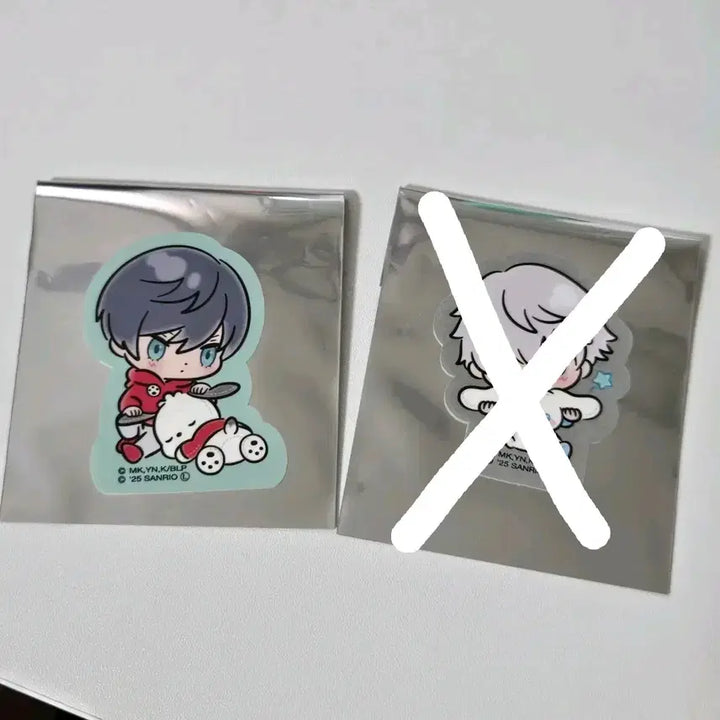 [BUNJANG] Blue Lock Sanrio Collaboration Rindou Di-cut Sticker / 블루록 산리오 콜라보 다이컷 스티커 - 린