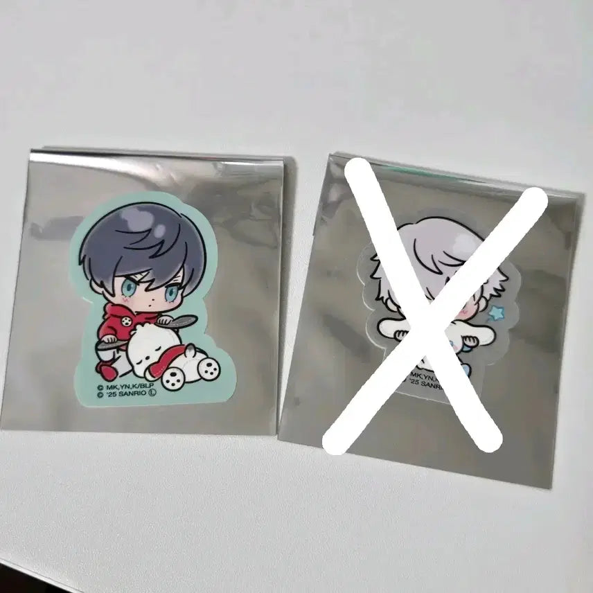 [BUNJANG] Blue Lock Sanrio Collaboration Rindou Di-cut Sticker / 블루록 산리오 콜라보 다이컷 스티커 - 린