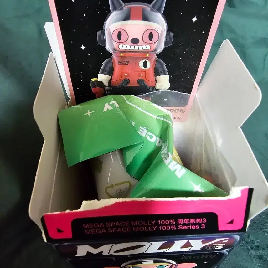 [BUNJANG] Pop Mart Space Molly Gary Baseman Sealed / (미개봉)팝마트 스페이스 몰리 게리 베이스맨
