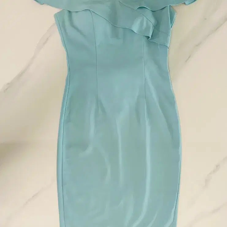[BUNJANG] Off-Shoulder Party Dress (Size M) / 오프숄더 원피스 파티복 사이즈 M