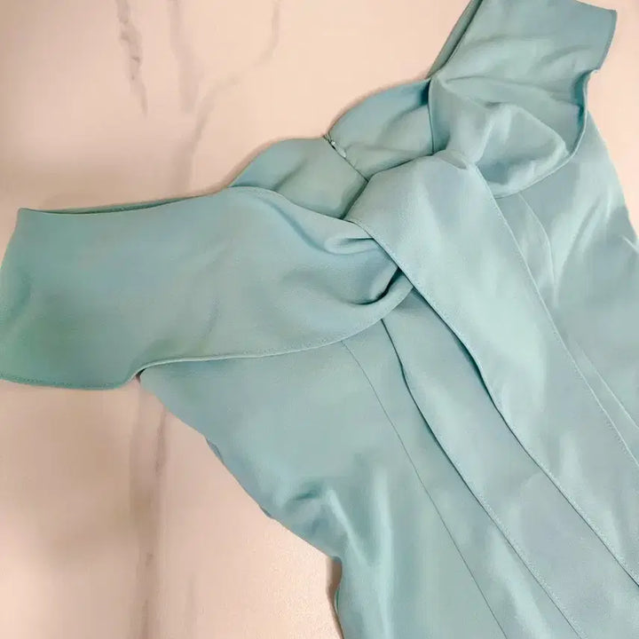 [BUNJANG] Off-Shoulder Party Dress (Size M) / 오프숄더 원피스 파티복 사이즈 M