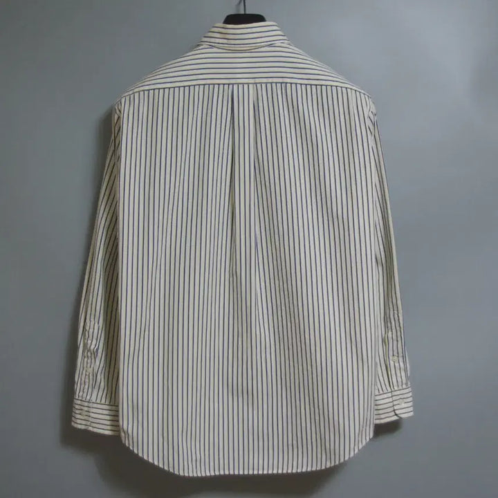 [BUNJANG] Ralph Lauren Striped Button-Down Custom Fit Shirt / 랄프로렌 스트라이프 셔츠 100
