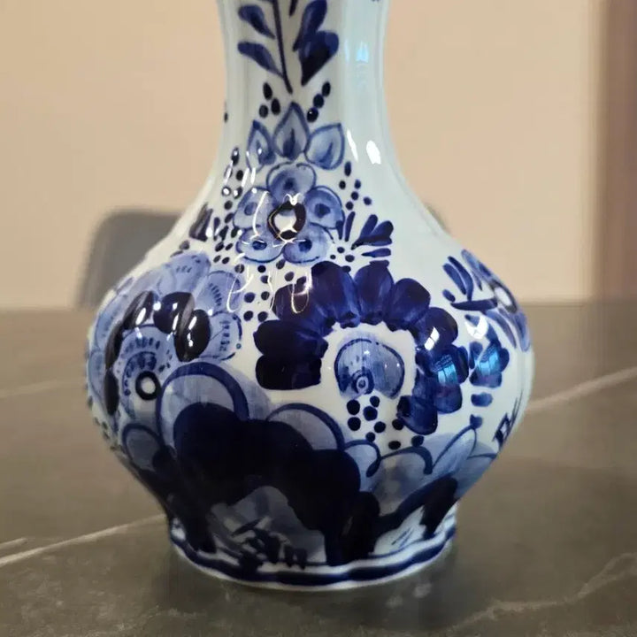 [BUNJANG] Delft Blue Ceramic Vase / 네덜란드 델프트 블루 Delft Blue 도자기 화병