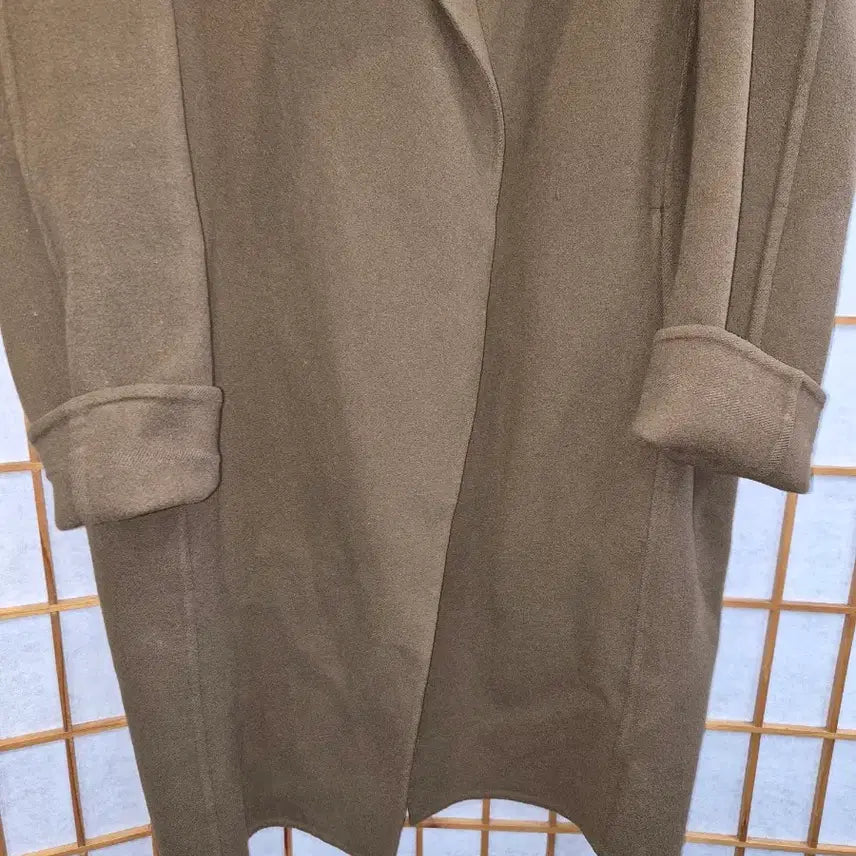 [SOLD OUT] SYSTEM 브라운 케시미어혼방  오버핏 코트