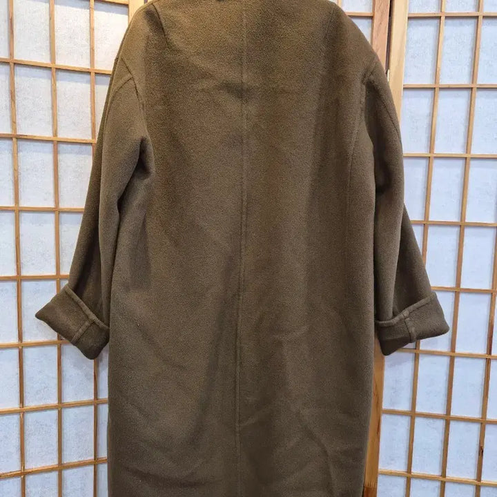 [SOLD OUT] SYSTEM 브라운 케시미어혼방  오버핏 코트