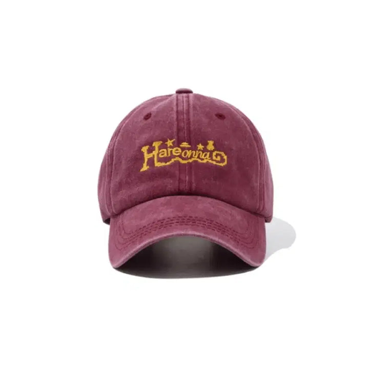 [BUNJANG] Acos Studiospace Hareonna Ball Cap Wine / 아코스튜디오스페이스 하레온나 볼캡 와인