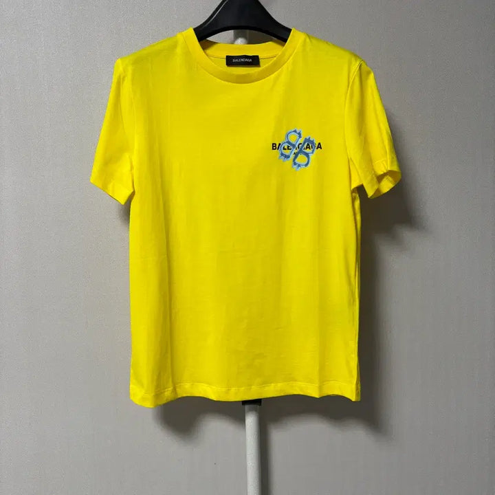 [BUNJANG] Balenciaga Yellow Short Sleeve T-Shirt / 발렌시아가 옐로우 반팔 티셔츠