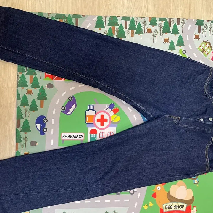 [BUNJANG] Shiota New Straight 5p One Wash Denim Jeans / 시오타 뉴스트레이트 5p 원워시 32 네이비