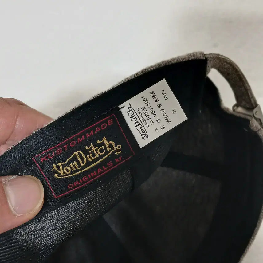 [BUNJANG] Von Dutch Short Brim Hat / (56~58) 본더치 숏챙 모자