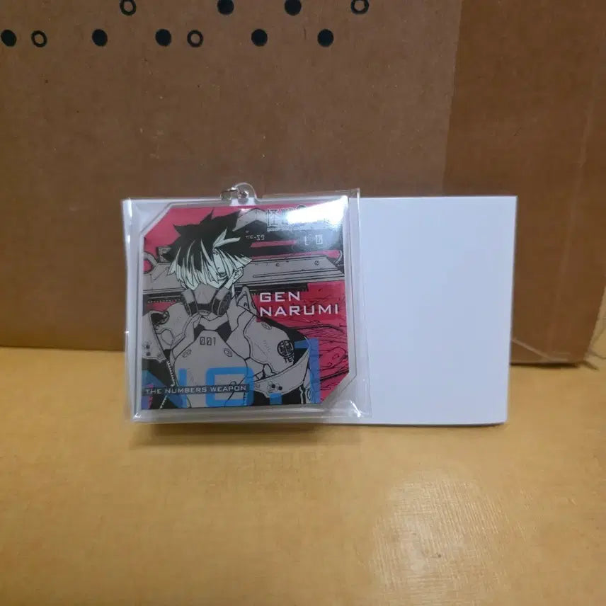 [BUNJANG] Kaiju No. 8 Narumi Numbers Keyring / 괴수8호 원화전 나루미 넘버즈 키링
