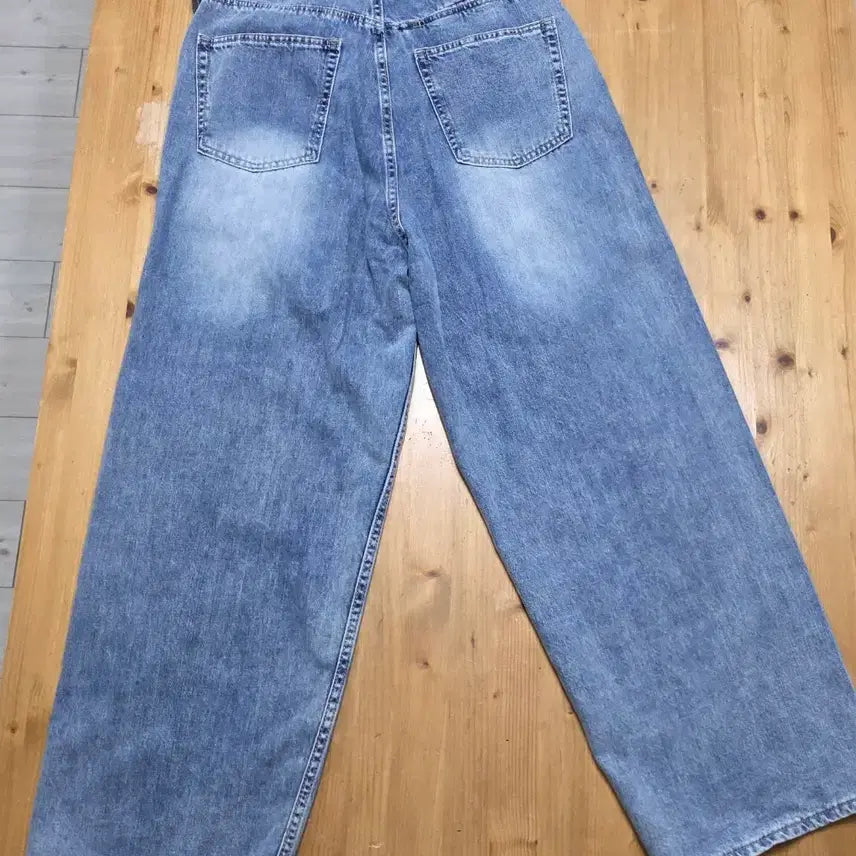 [BUNJANG] Moif SS25 Wide Belted Denim Pants / 모이프 [SS25] WIDE 6P BELTED DENIM PANTS /