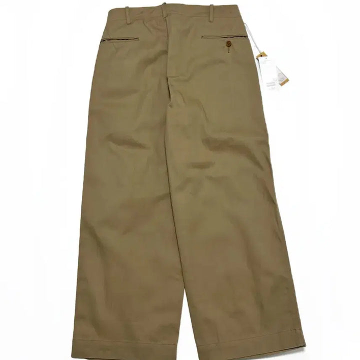 [BUNJANG] HAVERSACK M41 Selvedge Twill Wide Beige Trousers / (31)HAVERSACK M41하버색 셀비지 트윌 와이드 베이지 트라우저