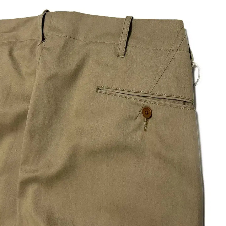 [BUNJANG] HAVERSACK M41 Selvedge Twill Wide Beige Trousers / (31)HAVERSACK M41하버색 셀비지 트윌 와이드 베이지 트라우저