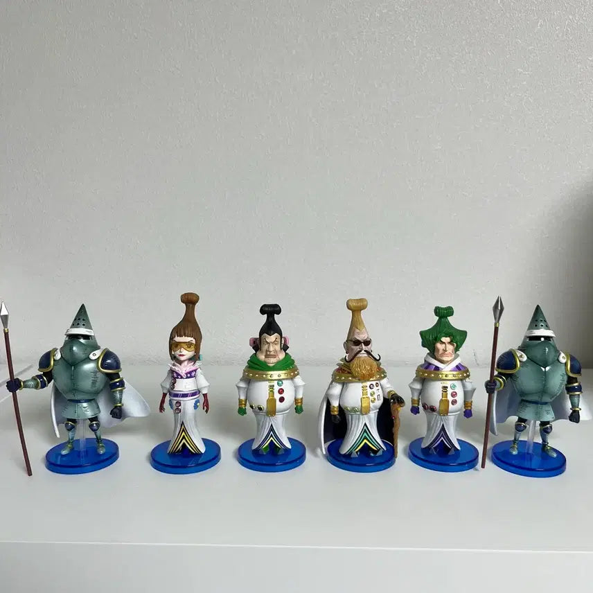 [BUNJANG] One Piece Resin World Collectable Figures DK Celestial Dragons 6-Figure Set / 원피스 레진 월콜 dk천룡인 6인