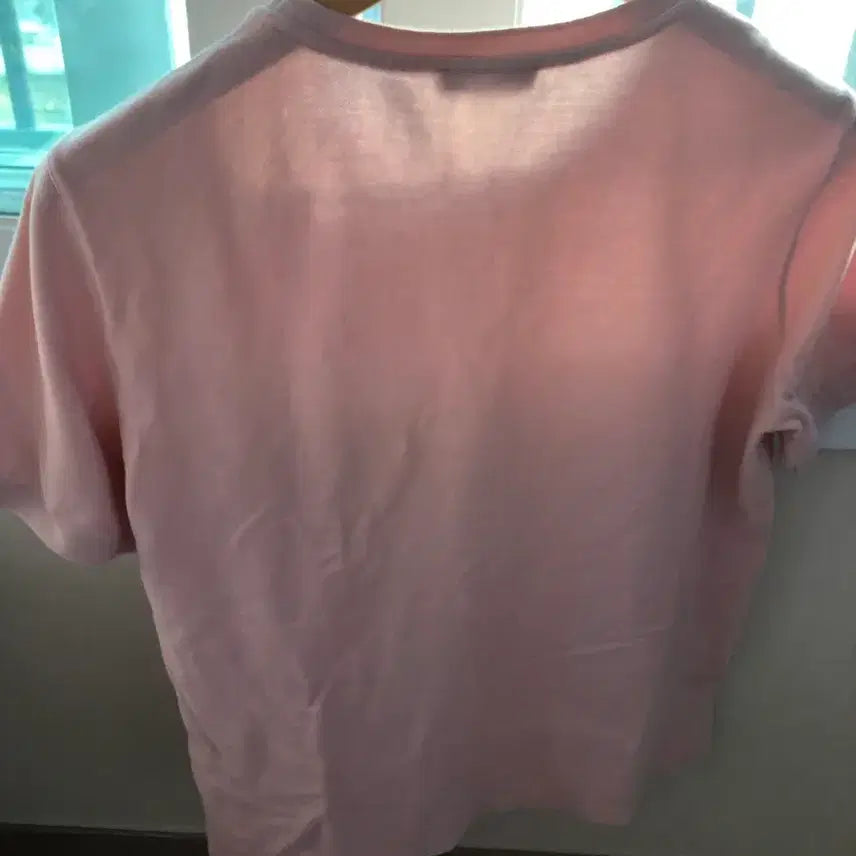 [BUNJANG] Prada Pink Pocket T-shirt / 프라다 핑크 반팔 티셔츠 포켓 L