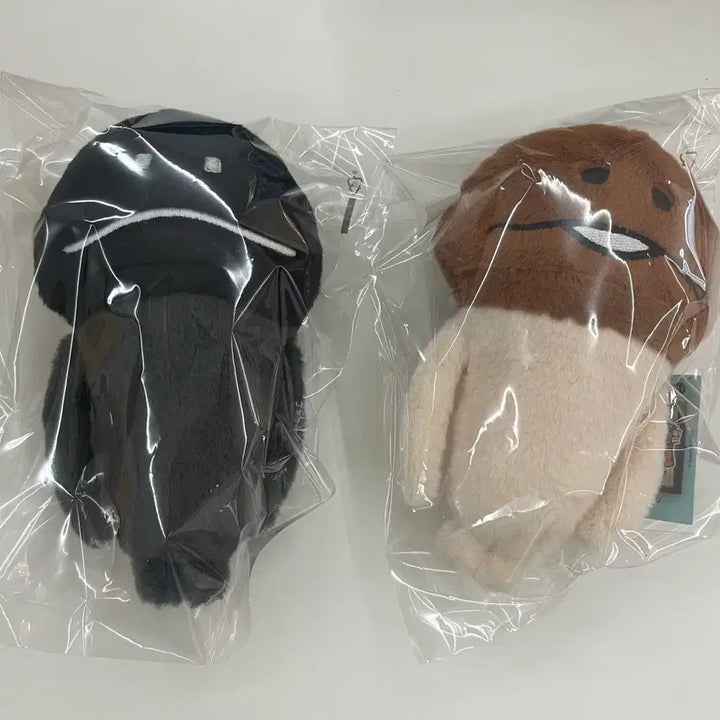 [BUNJANG] Nhamko Black Nhamko Plush Keyring 16cm / 새상품 나메코 까만나메코 인형 키링 정품 16cm