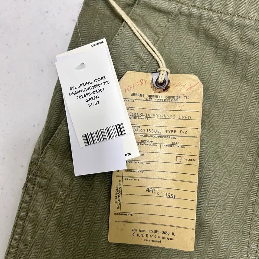 [SOLD OUT] rrl 퍼티그 31/32 새상품