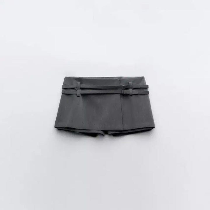 [BUNJANG] ZARA Buckle Skirt Pants - Dark Gray / 자라 zara 버클 스커트 팬츠 다크 그레이
