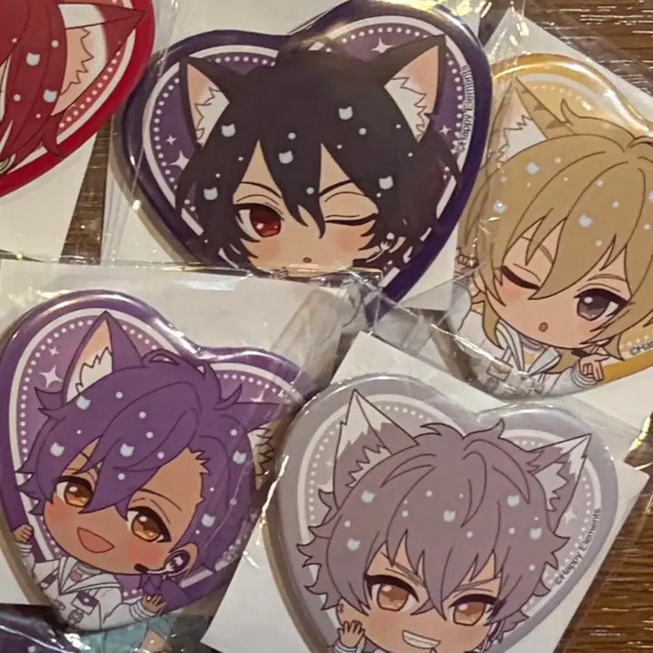 [BUNJANG] Ensemble Stars Undead Nyanza Town Badge Bundle Set / 앙스타 냥자타운 난자타운 난쟈타운 언데드 뱃지 일괄