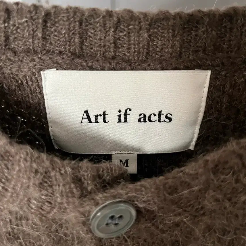 [BUNJANG] Art if Acts Mohair Cardigan M Size / 아트이프액츠 모헤어 가디건 m size