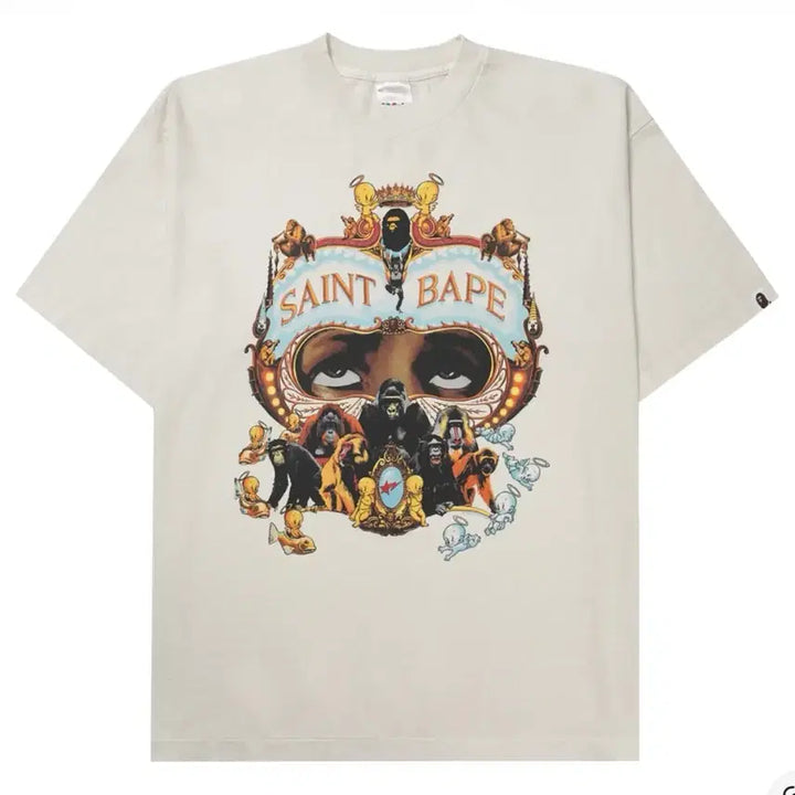 [BUNJANG] Saint Michael BAPE Michael Jackson T-shirt / 세인트미카엘 베이프 마이클잭슨