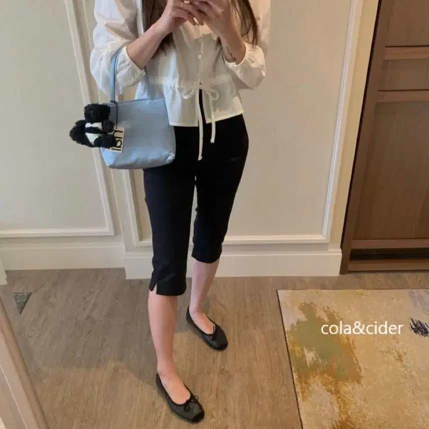 [BUNJANG] Memo Classic Capri Pants / 메모클래식 카프리 팬츠 새상품