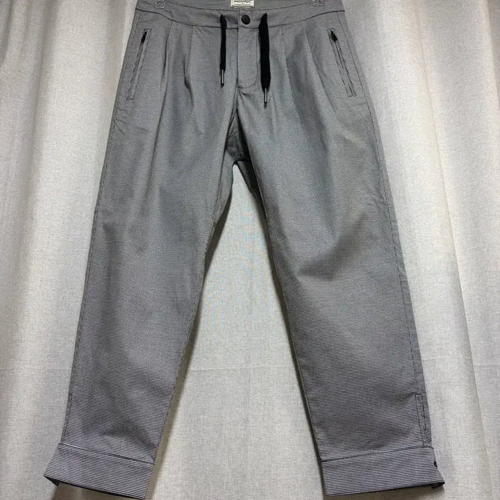 [BUNJANG] Onitsuka Tiger x Andrea Pompilio Tartan Check Tapered Fit Trousers (L) / 오니츠카타이거 x 안드레아 폼필리오 체크 팬츠 (L)