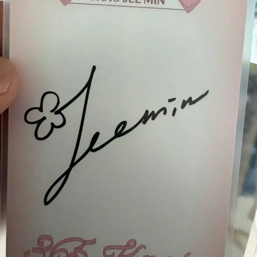 [BUNJANG] IVE Leeseo Blue Ribbon Signed Photocard / 아이브 방지민 블루리본 포토카드 싸인카드