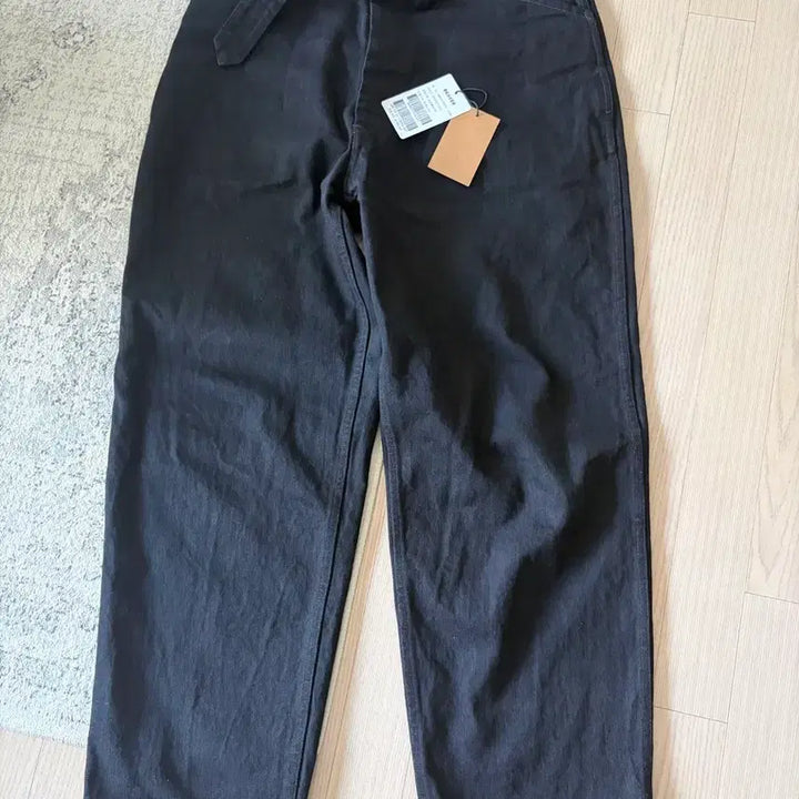 [BUNJANG] KOMR Belted Denim Black Size 2 (25FW) / 코모리 벨티드 데님 블랙 2사이즈 25FW