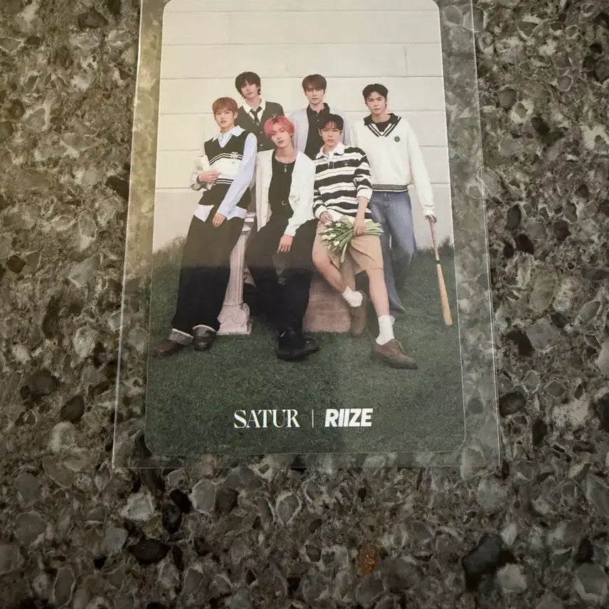 [BUNJANG] RIIZE Setter Group Photocard / 라이즈 세터 단체포카 1장