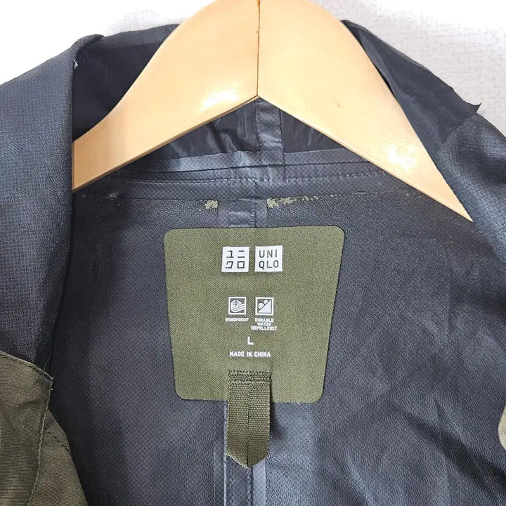 [BUNJANG] Uniqlo Blocktech M65 Fishtail Parka - Olive Khaki (Size L) / 유니클로 블록테크 피쉬테일 M65 올리브카키 롱자켓 L