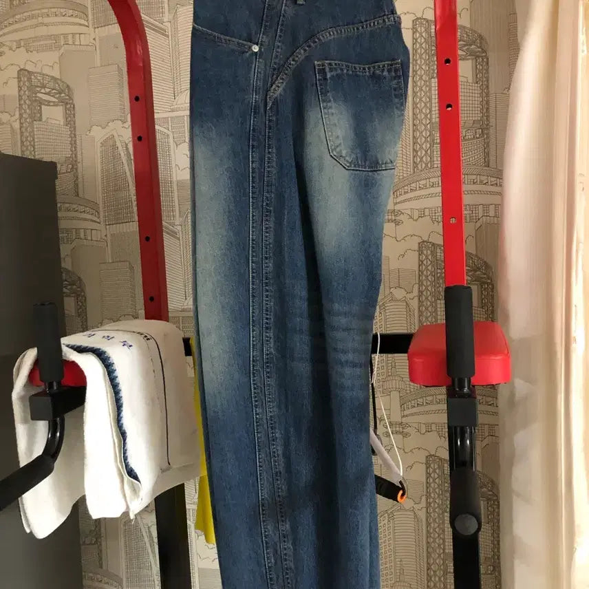 [SOLD OUT] 다이브인 와이드 커브드 데님 0