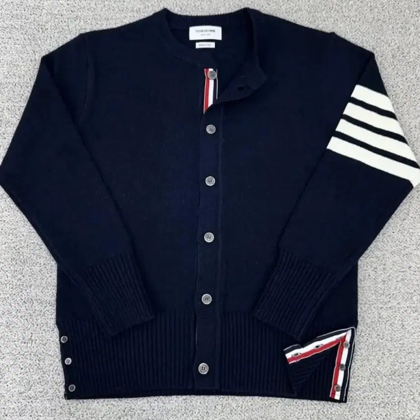 [BUNJANG] Thom Browne Navy Cardigan / 톰브라운 가디건