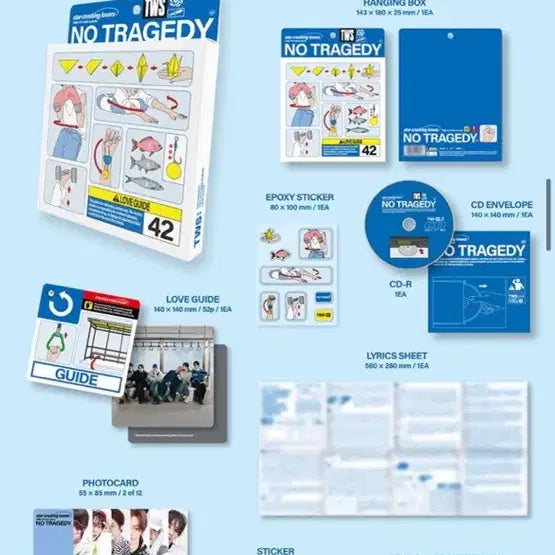 [SOLD OUT] (미개봉) 투어스 노 트레저디 일반반 세트 양도