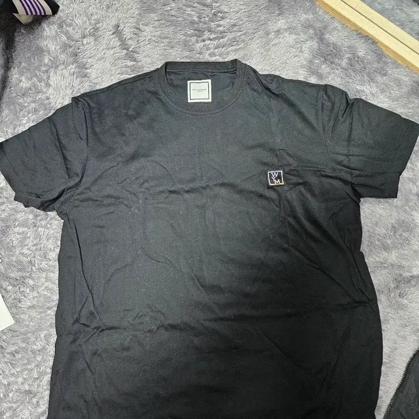 [BUNJANG] Wooyoungmi Lenticular Logo T-Shirt / 우영미 렌티률러  50사이즈