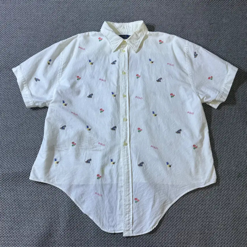 [BUNJANG] Polo Ralph Lauren Short Sleeve Shirt / 폴로 랄프로렌 반팔 셔츠(kold_8437)