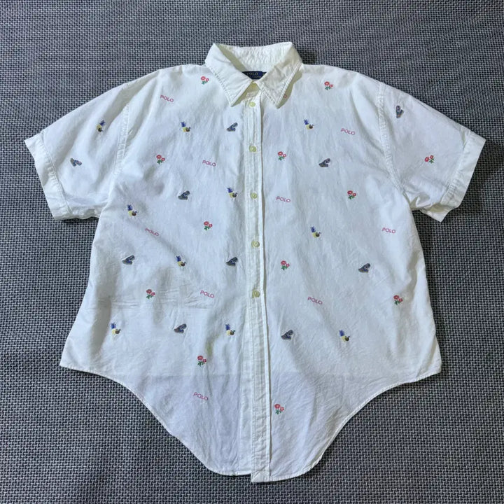 [BUNJANG] Polo Ralph Lauren Short Sleeve Shirt / 폴로 랄프로렌 반팔 셔츠(kold_8437)