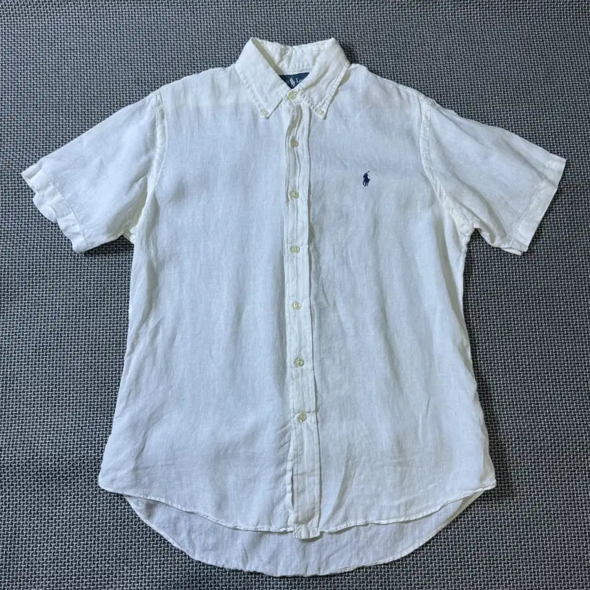 [BUNJANG] Polo Ralph Lauren Short Sleeve Shirt White / 폴로 랄프로렌 반팔 셔츠(kold_8438)