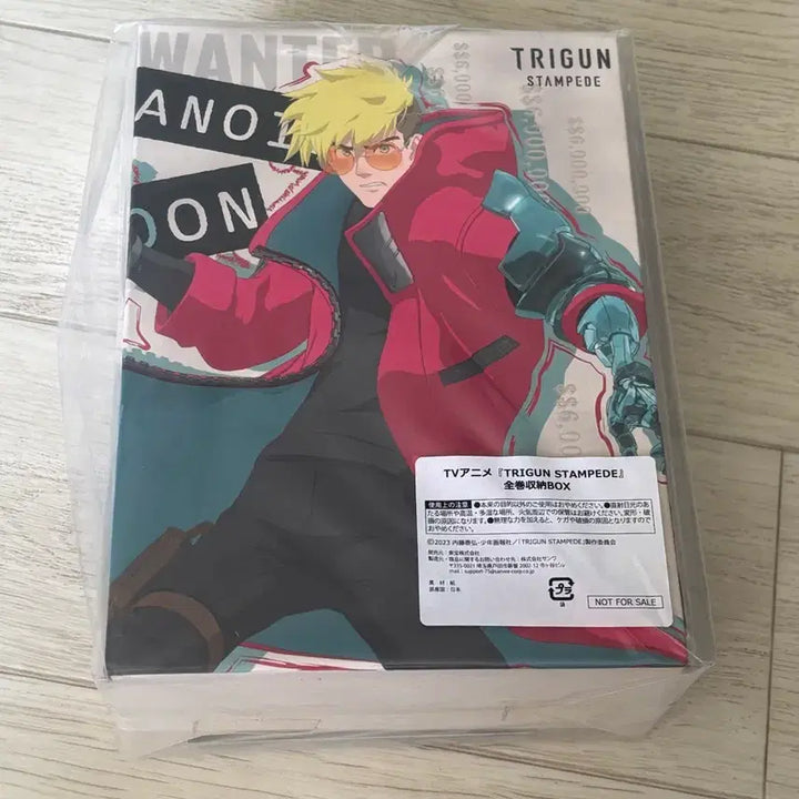 [BUNJANG] Trigun Stampede Blu-ray First Press Limited Edition / (단순개봉새상품) 트라이건 스탬피드 블루레이 초회한정판