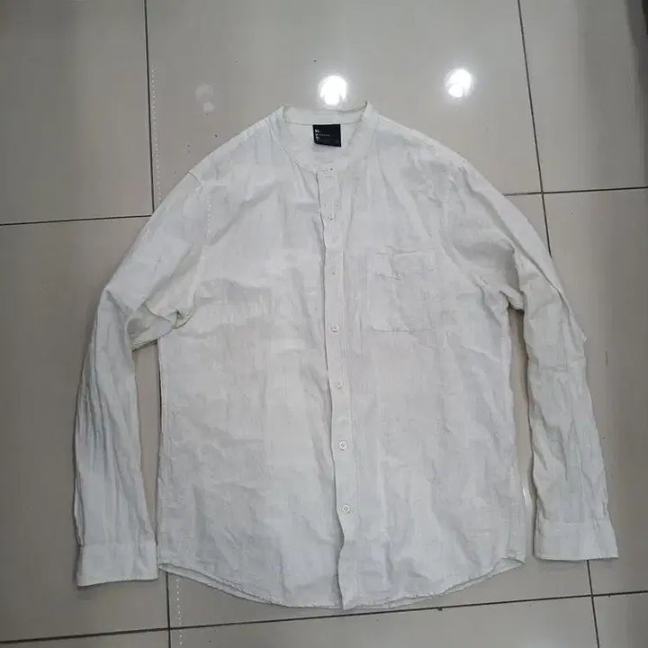 [BUNJANG] Topten Linen Casual Shirt / 탑텐 105사이즈 마60% 린넨 캐주얼 남방 중고