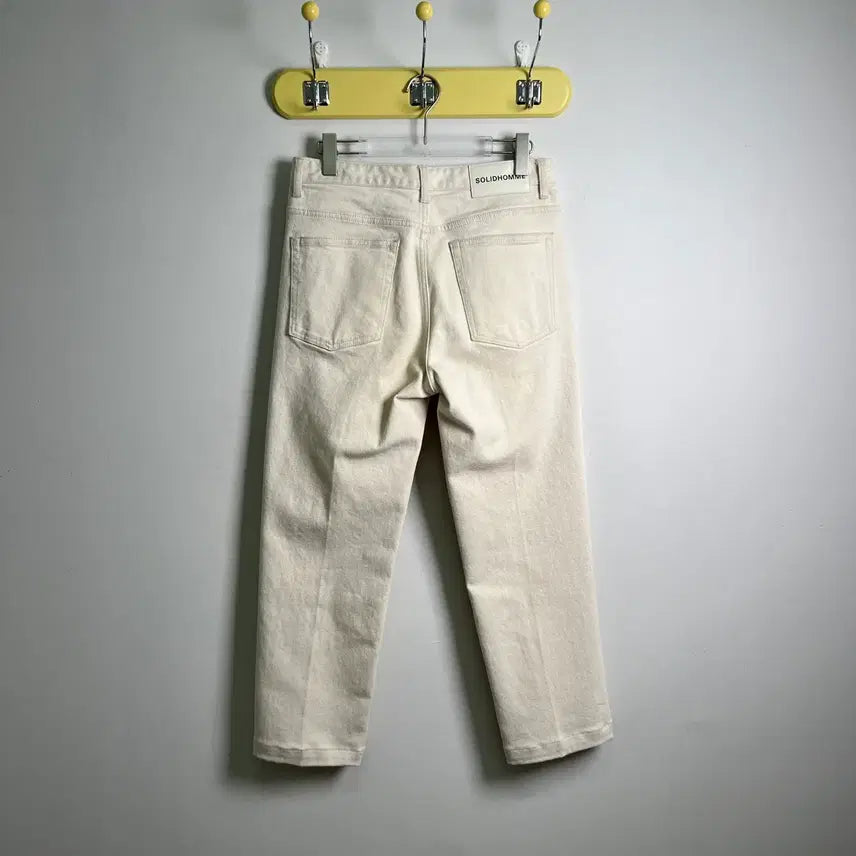 [BUNJANG] Solid Homme Tapered Cut Denim Pants / 솔리드옴므 크림 테이퍼드 컷 데님 팬츠 32