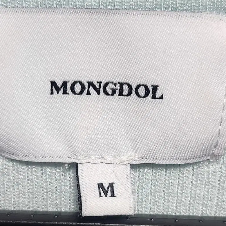 [BUNJANG] MONGDOL Square Neck Short Sleeve Knit Top / MONGDOL 스퀘어넥 반팔 니트 하늘색